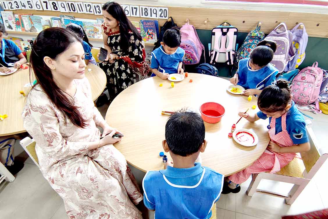Pre-Primary Wing of The Khaitan School Celebrates Teachers’ Day with a Heart-Warming Tribute