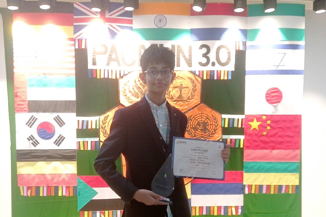 The Khaitan School Students Shine at PAC MUN 2025