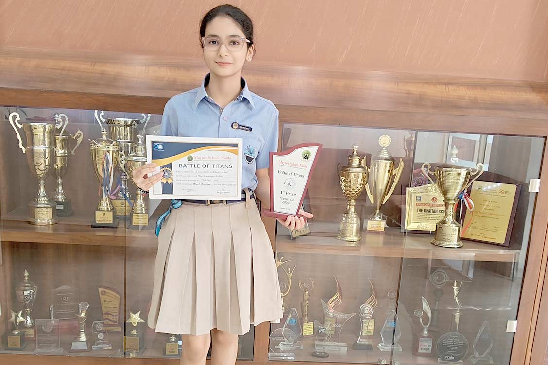 Shaivi Kaul Triumphs at ‘Battle of Titans’ IT Competition