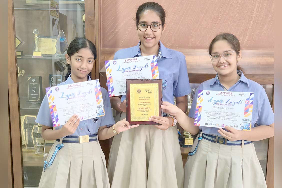 Double Victory for The Khaitan School at Sapphire International’s Lapis Lazuli