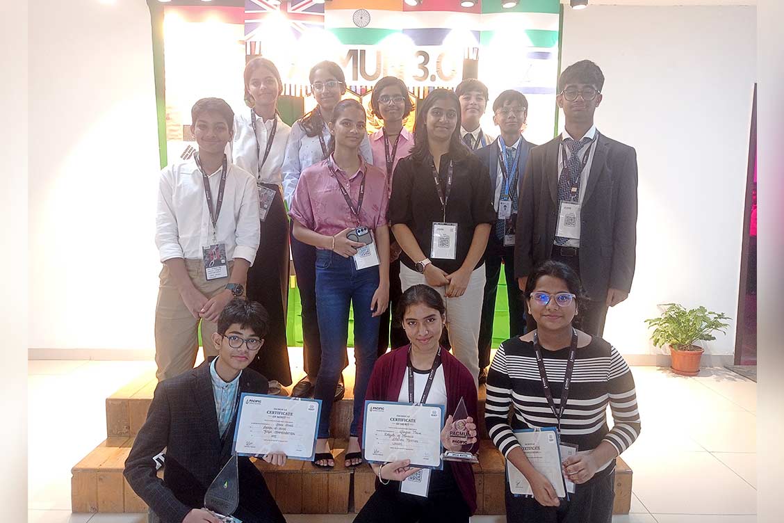 The Khaitan School Students Shine at PAC MUN 2025
