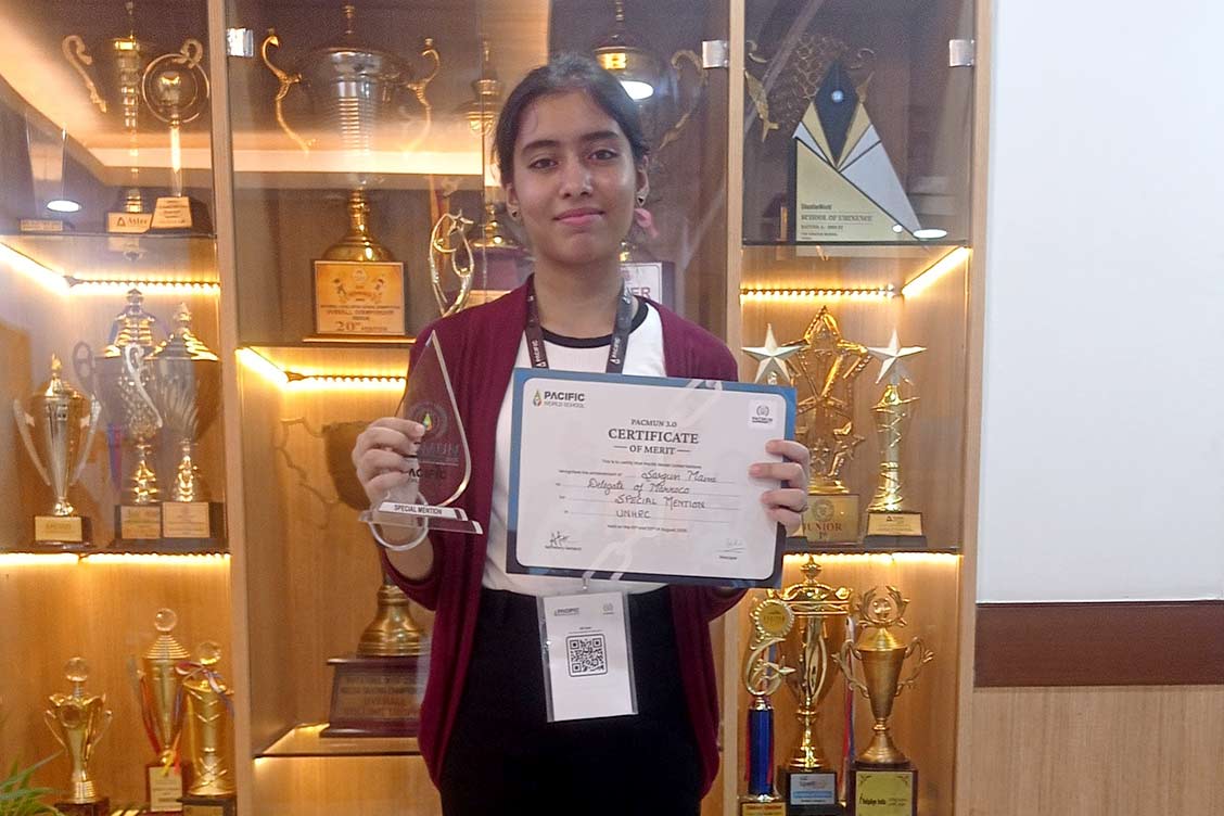 The Khaitan School Students Shine at PAC MUN 2025