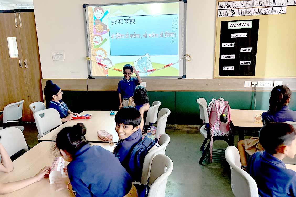 Celebrating the Spirit of Hindi: Hindi Saptah 2025 at The Khaitan School, one of the best schools in Noida