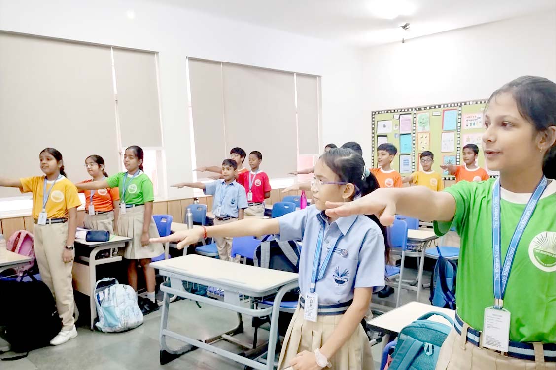 Student Council Leads Cleanliness Awareness Drive at The Khaitan School