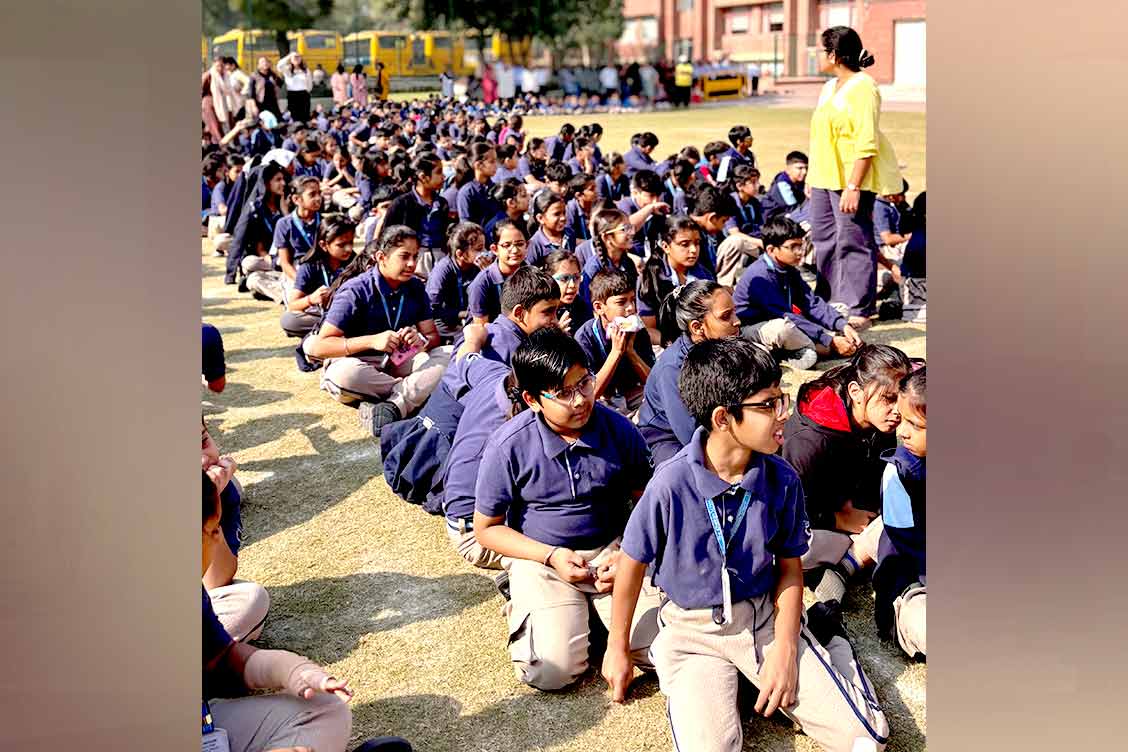 Fire Drill Conducted at The Khaitan School to Strengthen Safety Preparedness