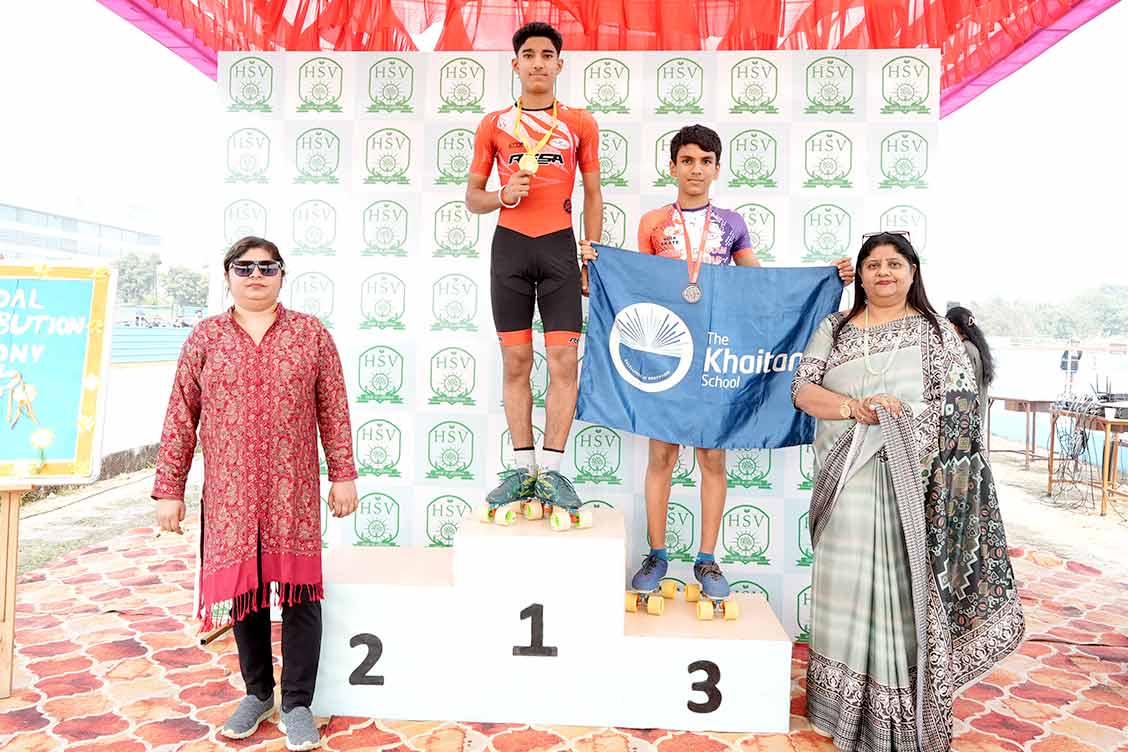 Anshuman Baghel Wins Bronze at CBSE National Roller Skating Championship 2025