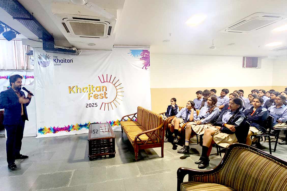 The Khaitan School Hosts Insightful Awareness Session on FutureX: Hack Your Future – International Future Bootcamp