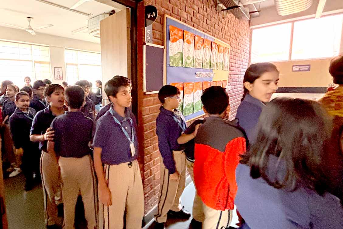 Fire Drill Conducted at The Khaitan School to Strengthen Safety Preparedness