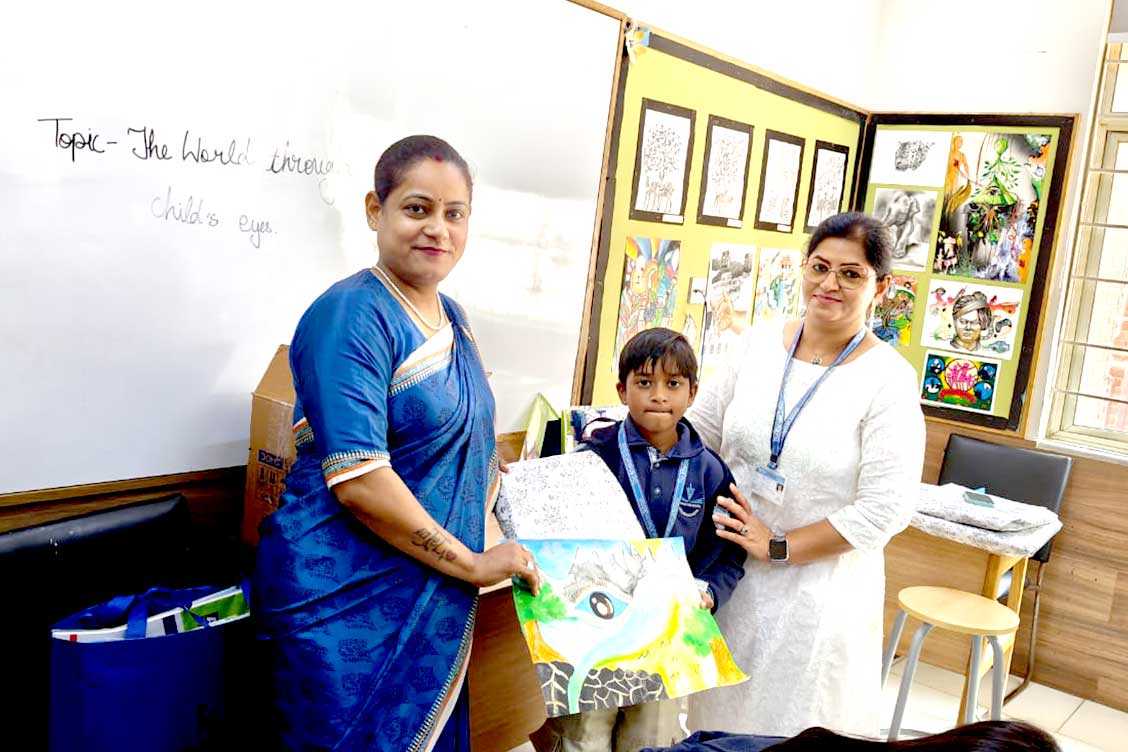 Children’s Day Poster Making Activity Celebrates Creativity and Imagination