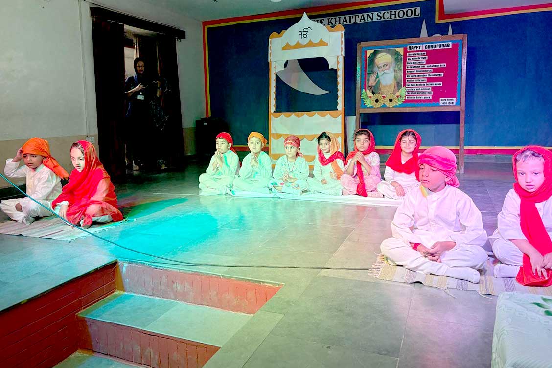 Gurpurab Assembly at The Khaitan School: A Morning Filled with Devotion and Joy