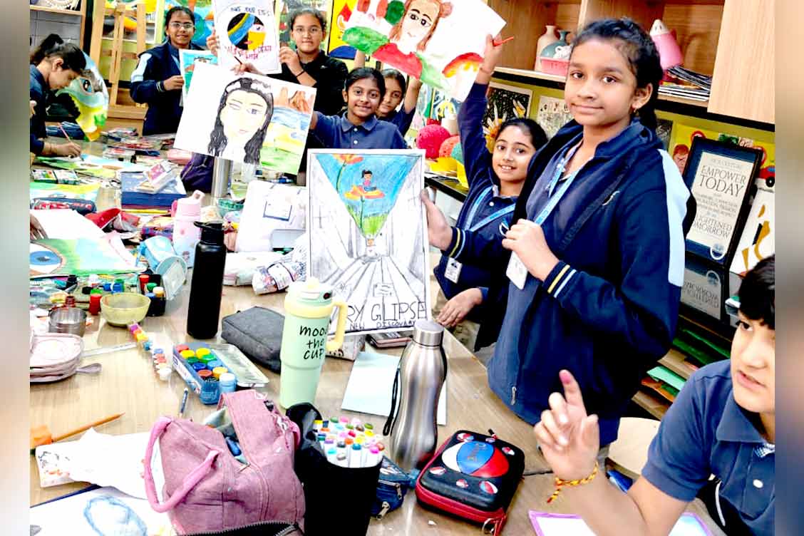 Children’s Day Poster Making Activity Celebrates Creativity and Imagination