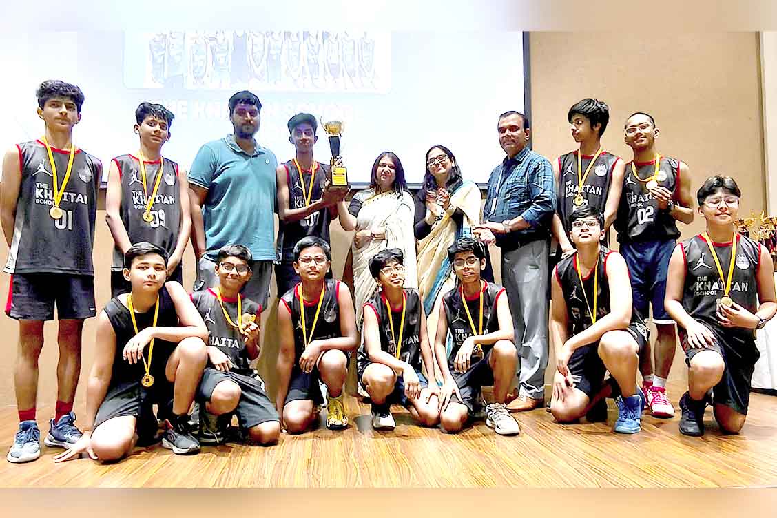 The Khaitan School’s Under-14 Basketball Team Clinches 1st Place at Inter-School Tournament