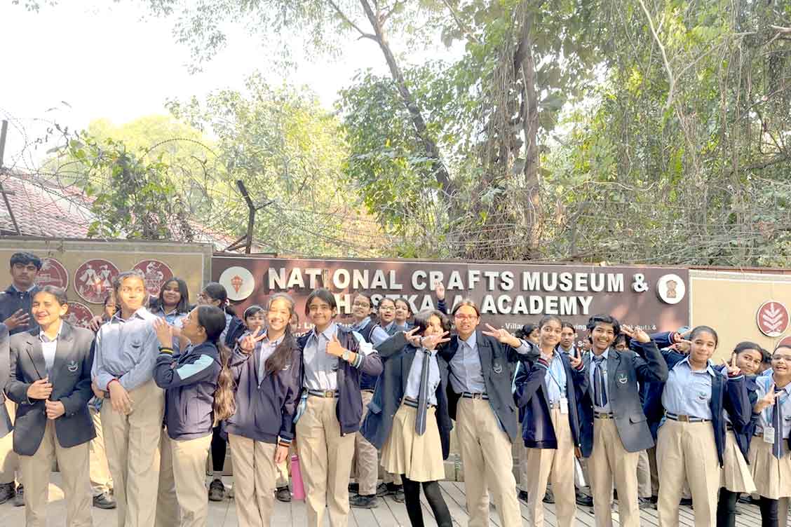 The Khaitan School students go on an educational Excursion to The National Craft Museum, New Delhi