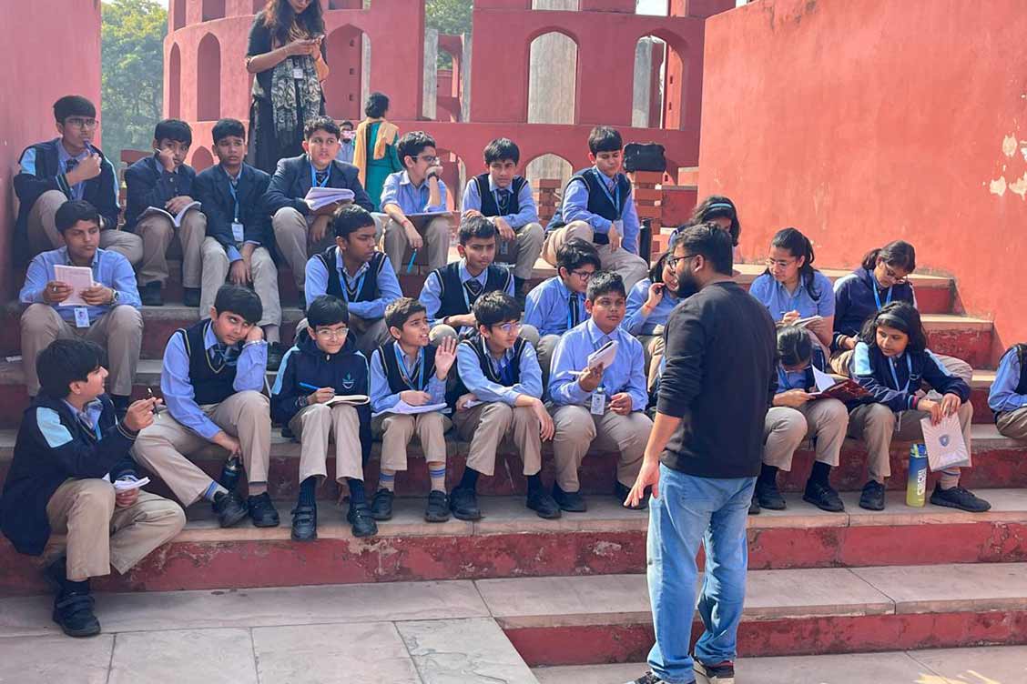 Exploring the Cosmos: Astronomy Club’s Educational Trip to Jantar Mantar