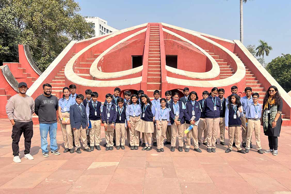 Exploring the Cosmos: Astronomy Club’s Educational Trip to Jantar Mantar
