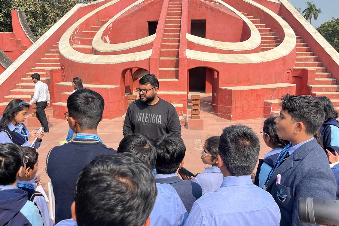 Exploring the Cosmos: Astronomy Club’s Educational Trip to Jantar Mantar