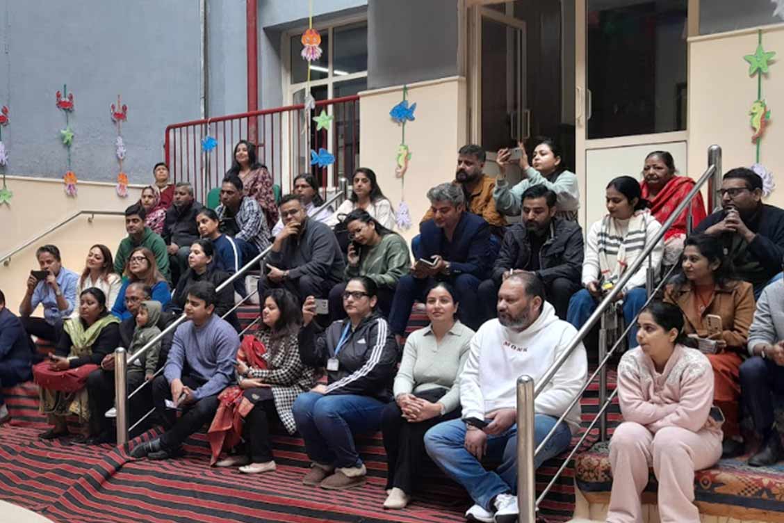 A Splash of Learning and Creativity: UKG Story Enactment Show at The Khaitan School- Top CBSE school in Noida