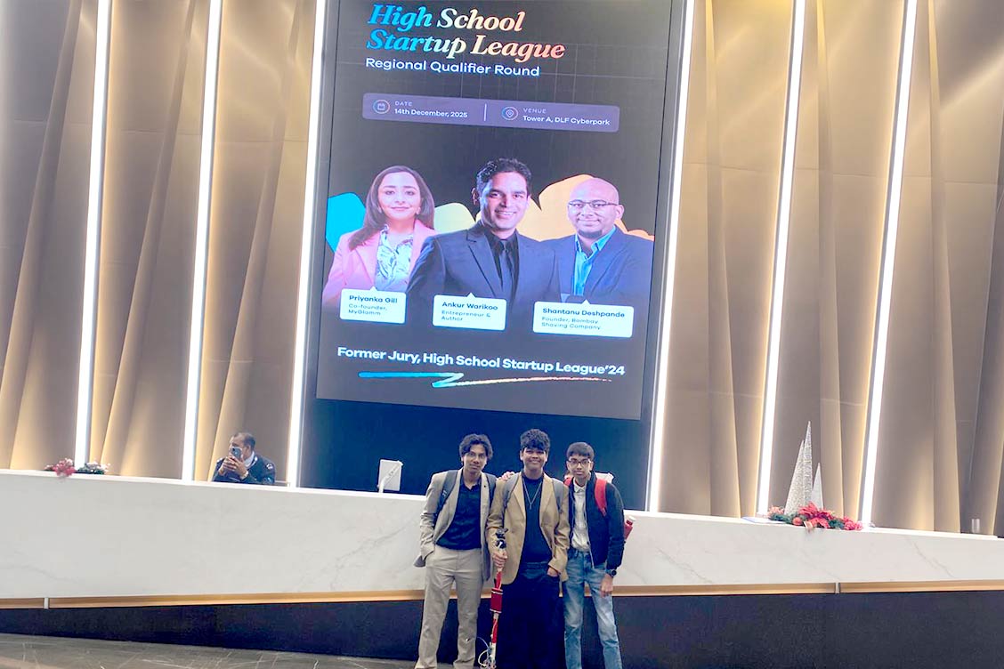 The Khaitan School's Students National Triumph at Masters’ Union High School Startup League – Season 4