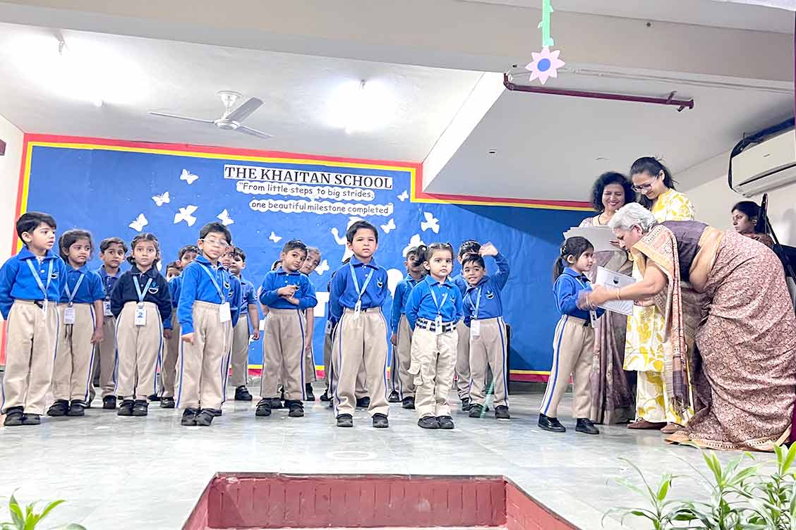 Celebrating Little Achievers: ECCE Appreciation Day at The Khaitan School