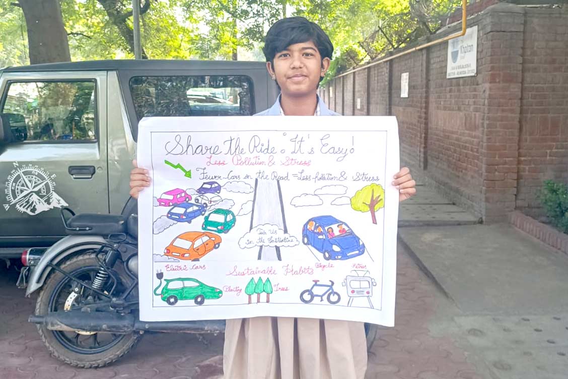 Earth Day Assembly Inspires Young Minds to Protect the Planet at The Khaitan School