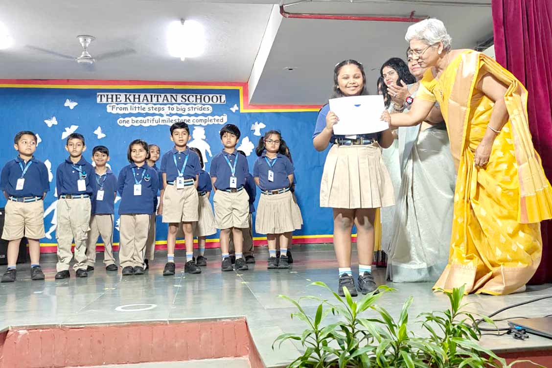 Celebrating Little Achievers: ECCE Appreciation Day at The Khaitan School