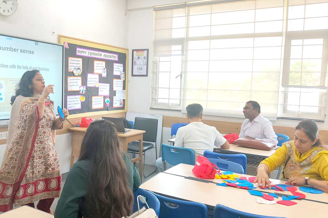 Transforming Mathematics Learning: ‘Coffee at School’ Workshop at The Khaitan School