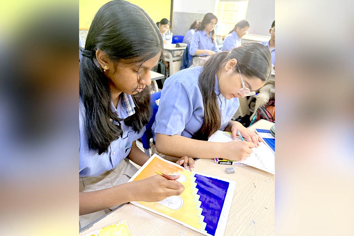 World Art Day Celebration at The Khaitan School