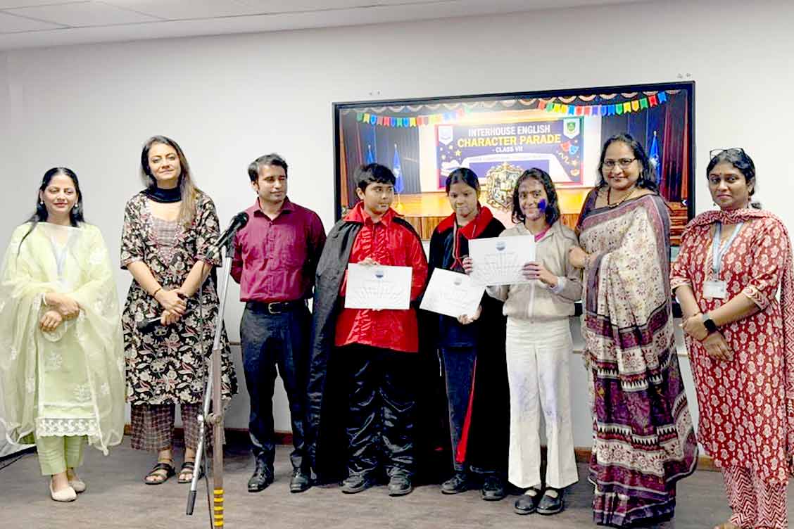 Inter House English Character Parade at The Khaitan School Brings Literature to Life