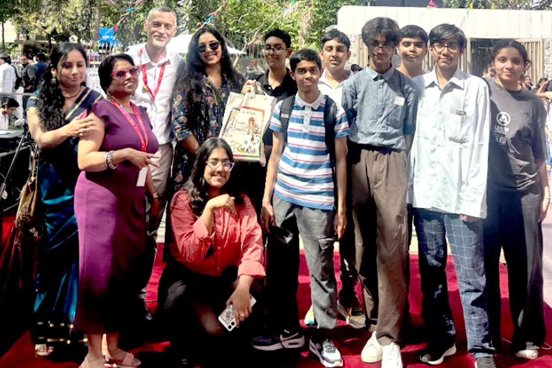 Students Shine at French Skit Competition