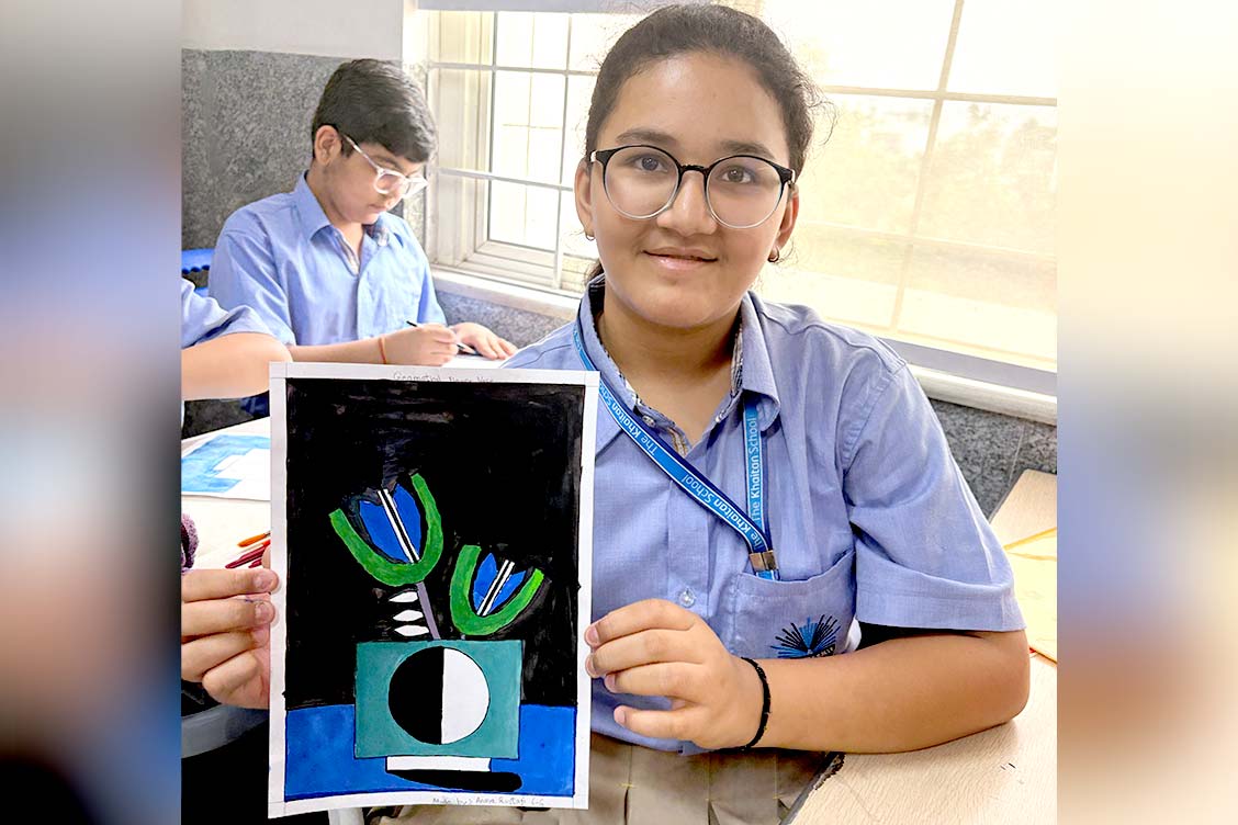 World Art Day Celebration at The Khaitan School
