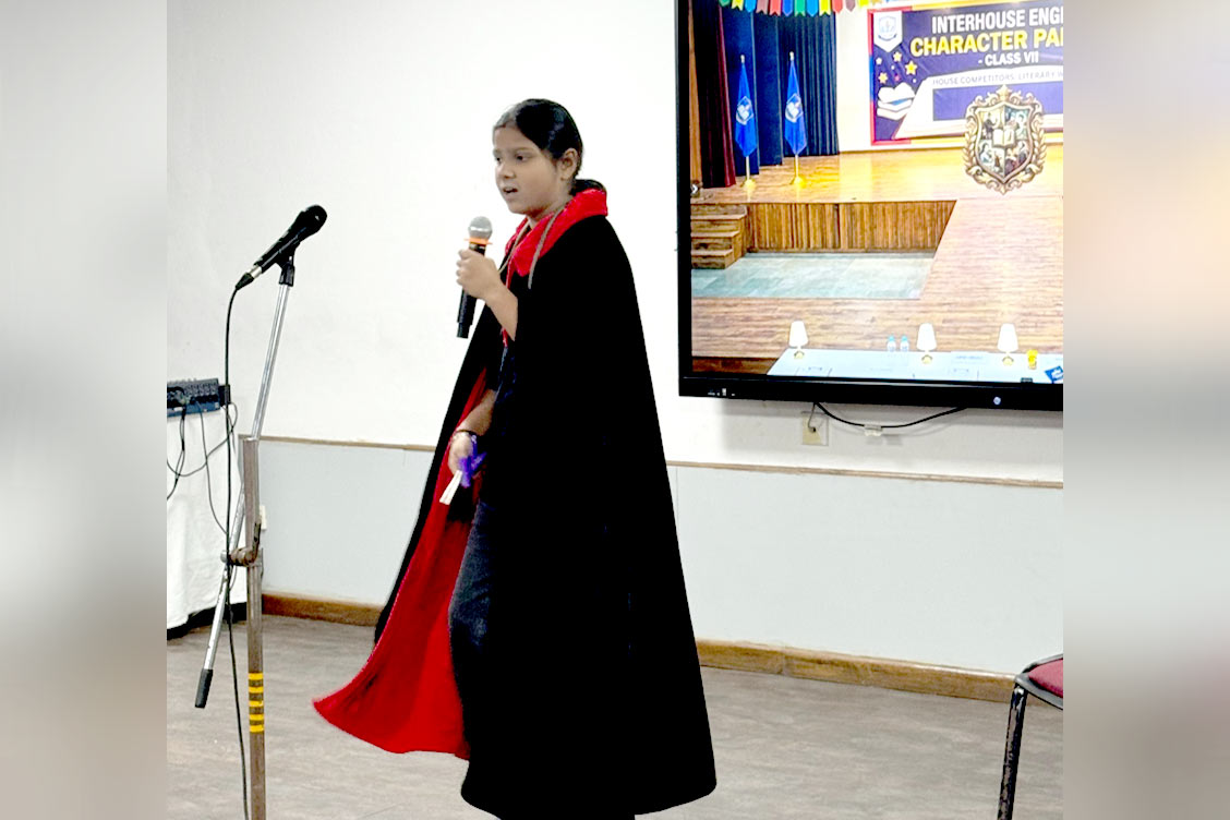 Inter House English Character Parade Brings Literature to Life