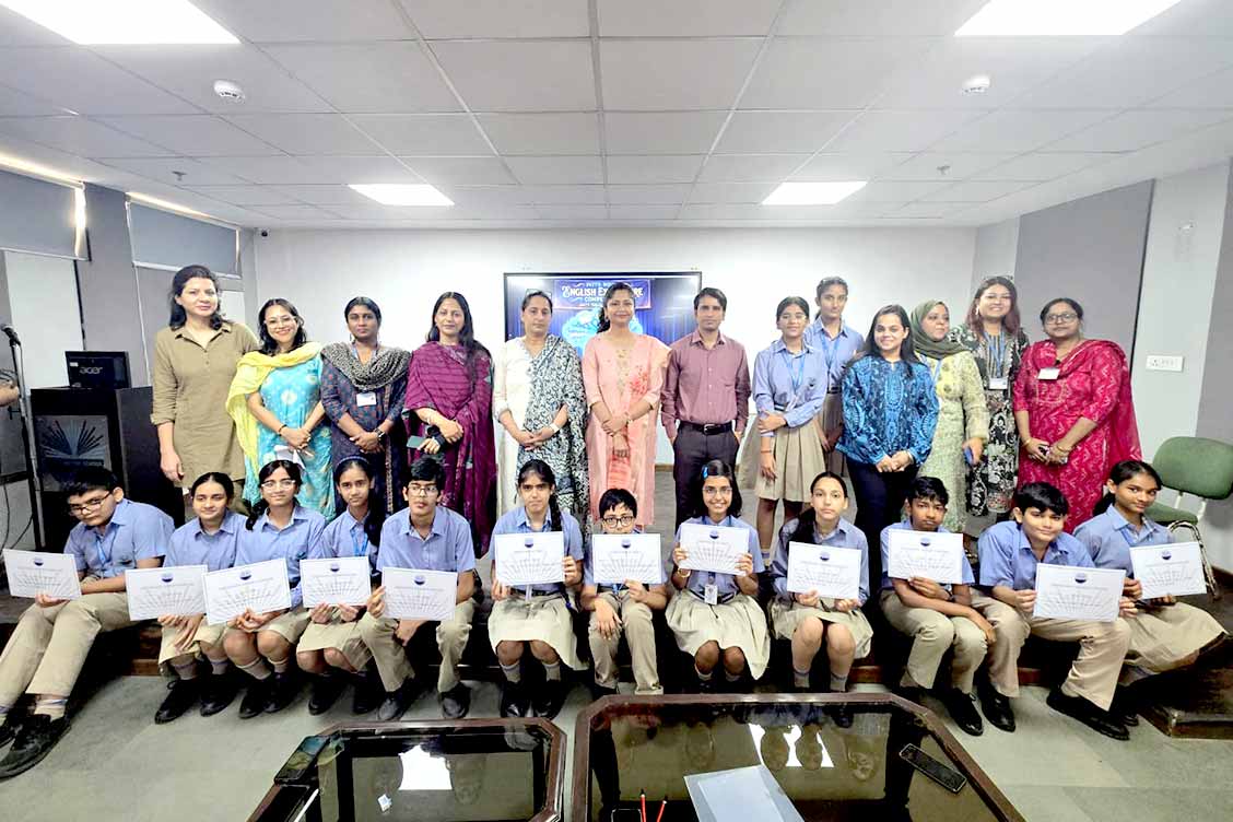 Extempore Inter-House English Competition Showcases Oratory Excellence