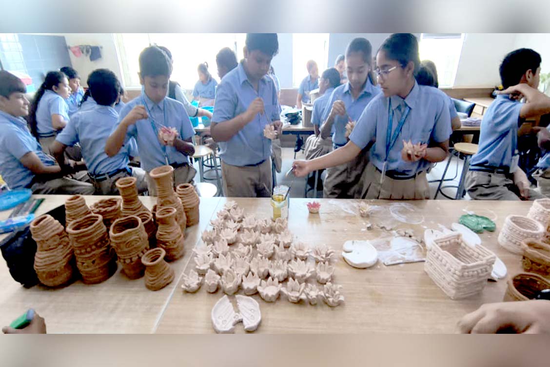 World Art Day Celebration at The Khaitan School