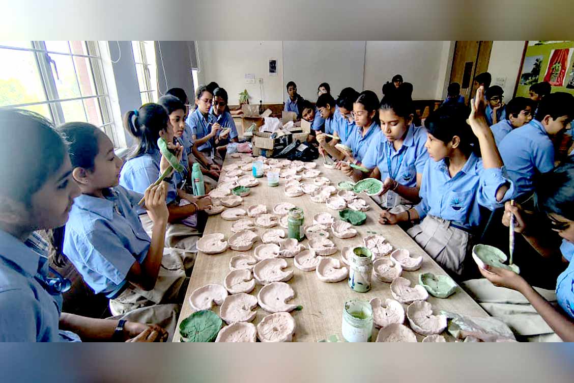World Art Day Celebration at The Khaitan School
