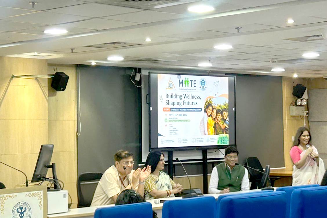 The Khaitan School Counsellor Participates in CBSE-AIIMS MATE Counsellors’ Conclave and Capacity Building Programme