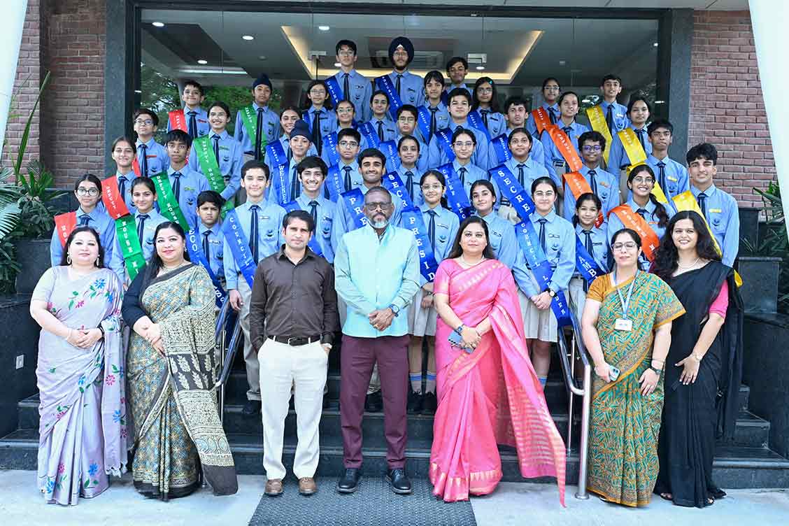The Khaitan School Commemorates the Investiture of its Student Leadership Council