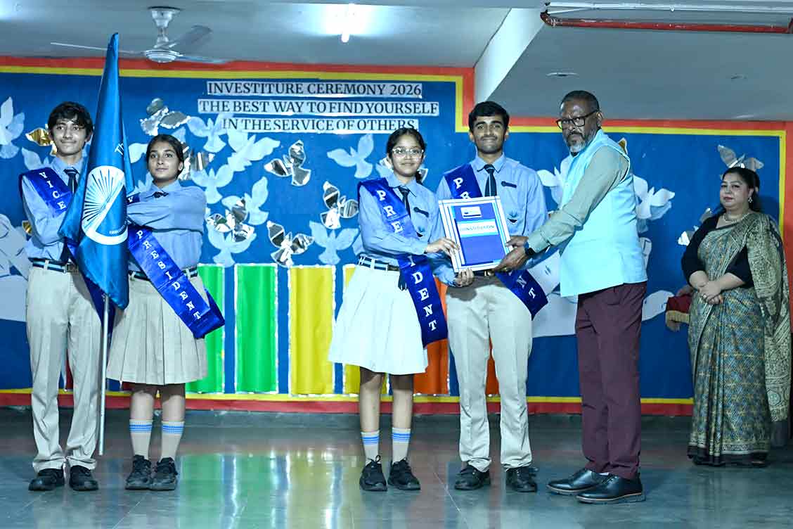 The Khaitan School Commemorates the Investiture of its Student Leadership Council