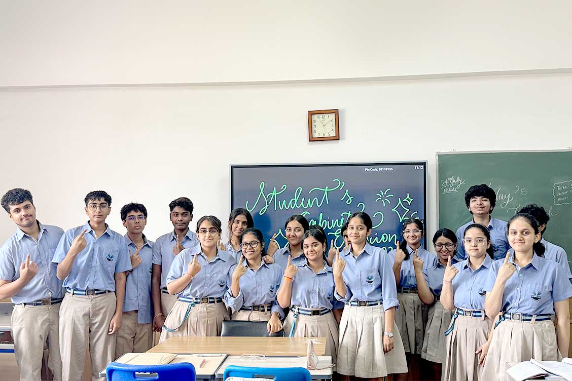 The Khaitan School Conducts Student Cabinet Elections 2026–27