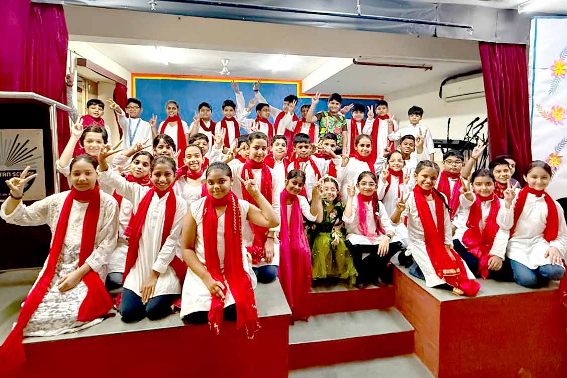 Class 5-G Spreads the Green Message Through a Meaningful Van Mahotsav Assembly