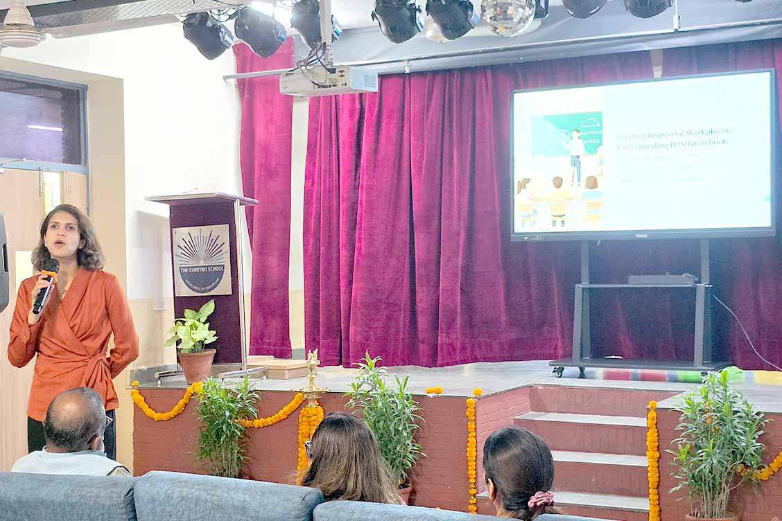 School Conducts POSH Awareness Training to Promote a Safe and Respectful Workplace