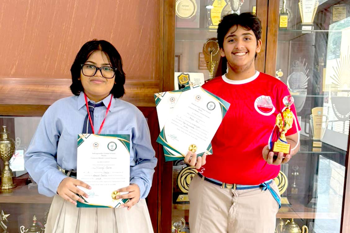 Young Diplomats from The Khaitan School Make Their Mark at CRESCERE MUN 2026