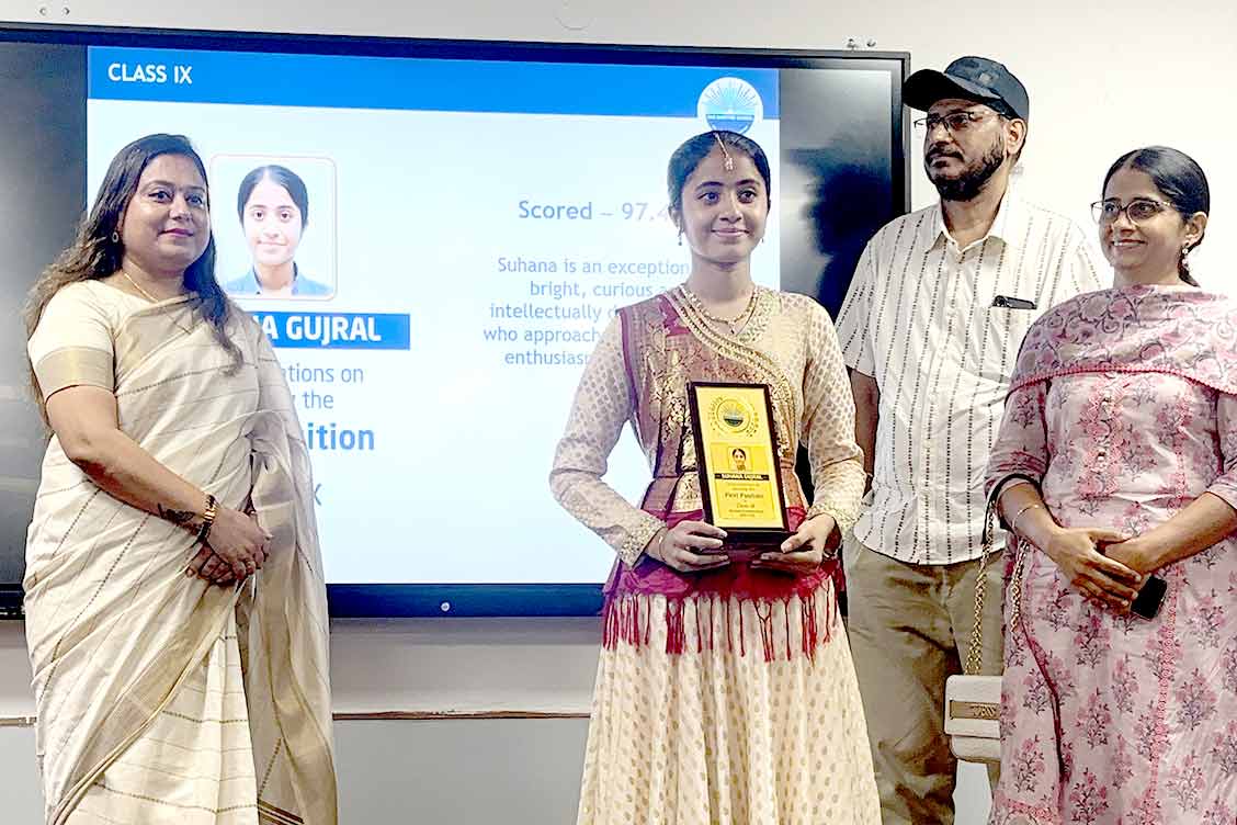 Celebrating Excellence: Felicitation Ceremony for Meritorious Students of Classes IX–XII