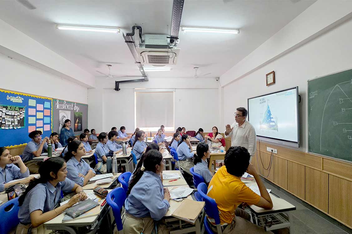 Vidya Daan Session at The Khaitan School Inspires Class XII Psychology Students to Explore Careers and Set Meaningful Goals
