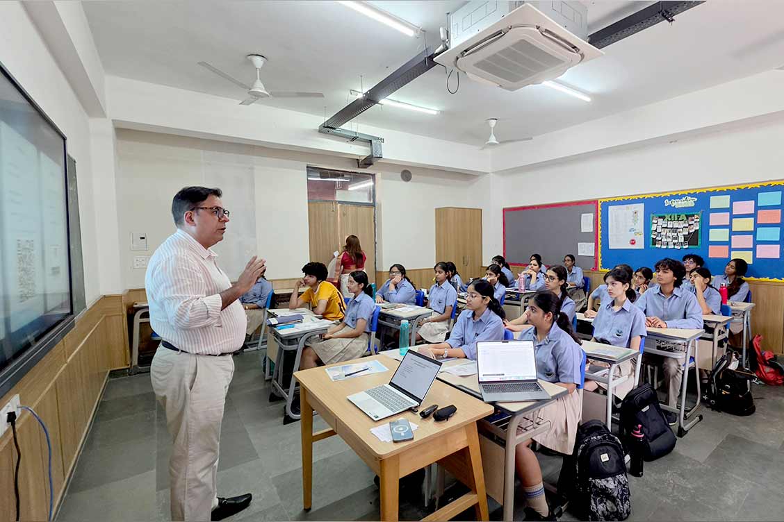 Vidya Daan Session at The Khaitan School Inspires Class XII Psychology Students to Explore Careers and Set Meaningful Goals