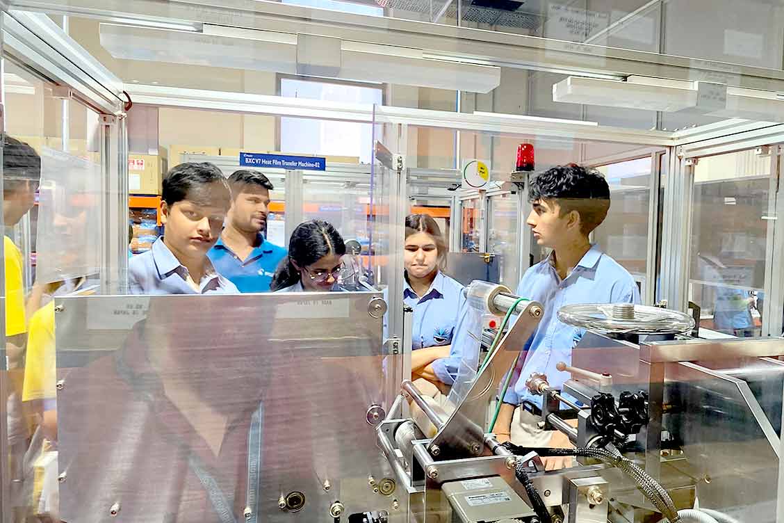 The Khaitan School Students Gain Industry Exposure at PILOT PEN India, Manesar