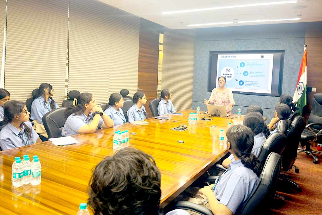 The Khaitan School, Noida, Organises Educational Visit to SEBI to Promote Financial Literacy Among Commerce Students