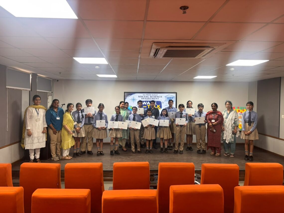 The Khaitan School, Noida, Hosts Middle School Social Science Symposium on “Architectural Marvels Across the Millennia”