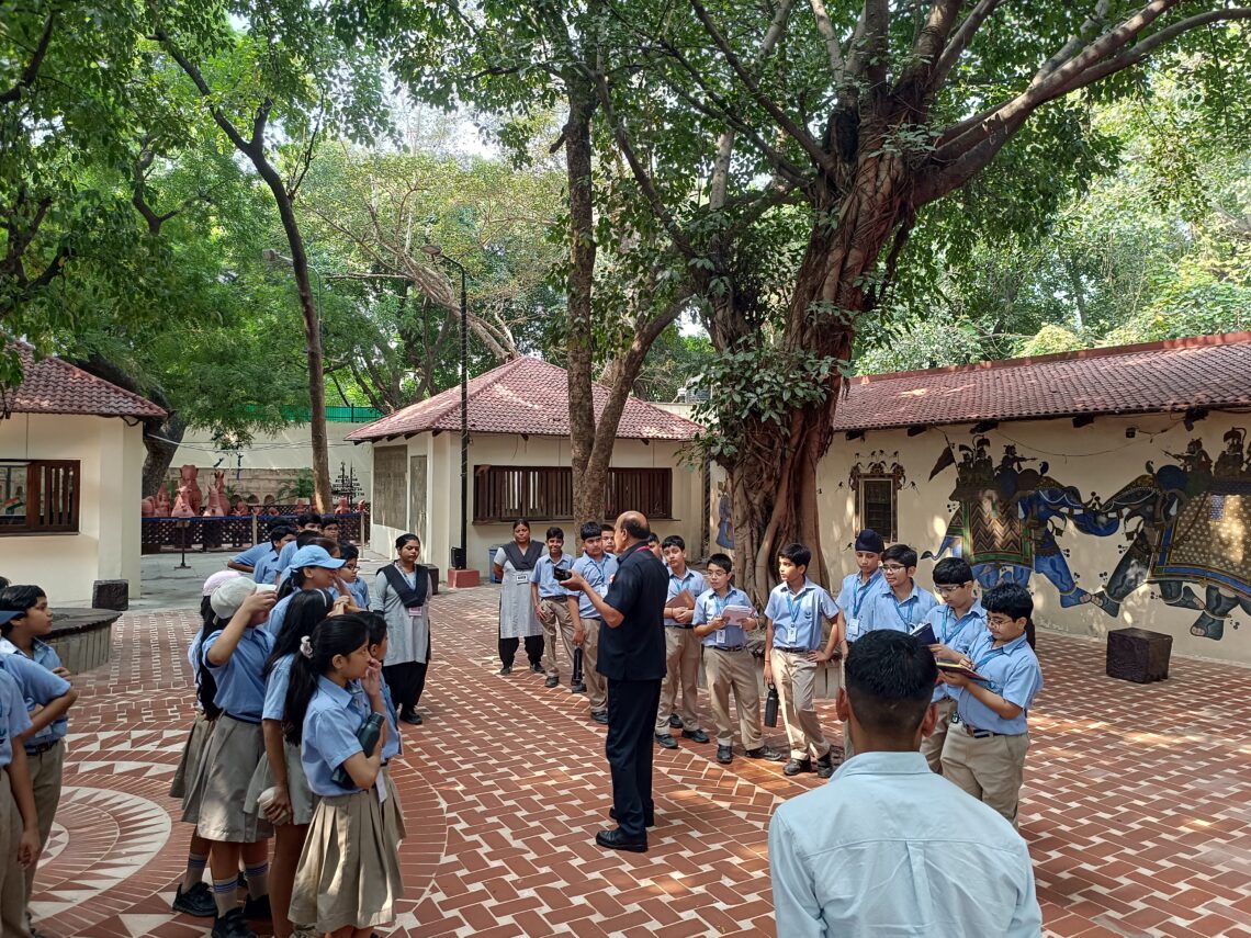 The Khaitan School Takes Grade VI Students on an Educational Trip to the National Crafts Museum, New Delhi