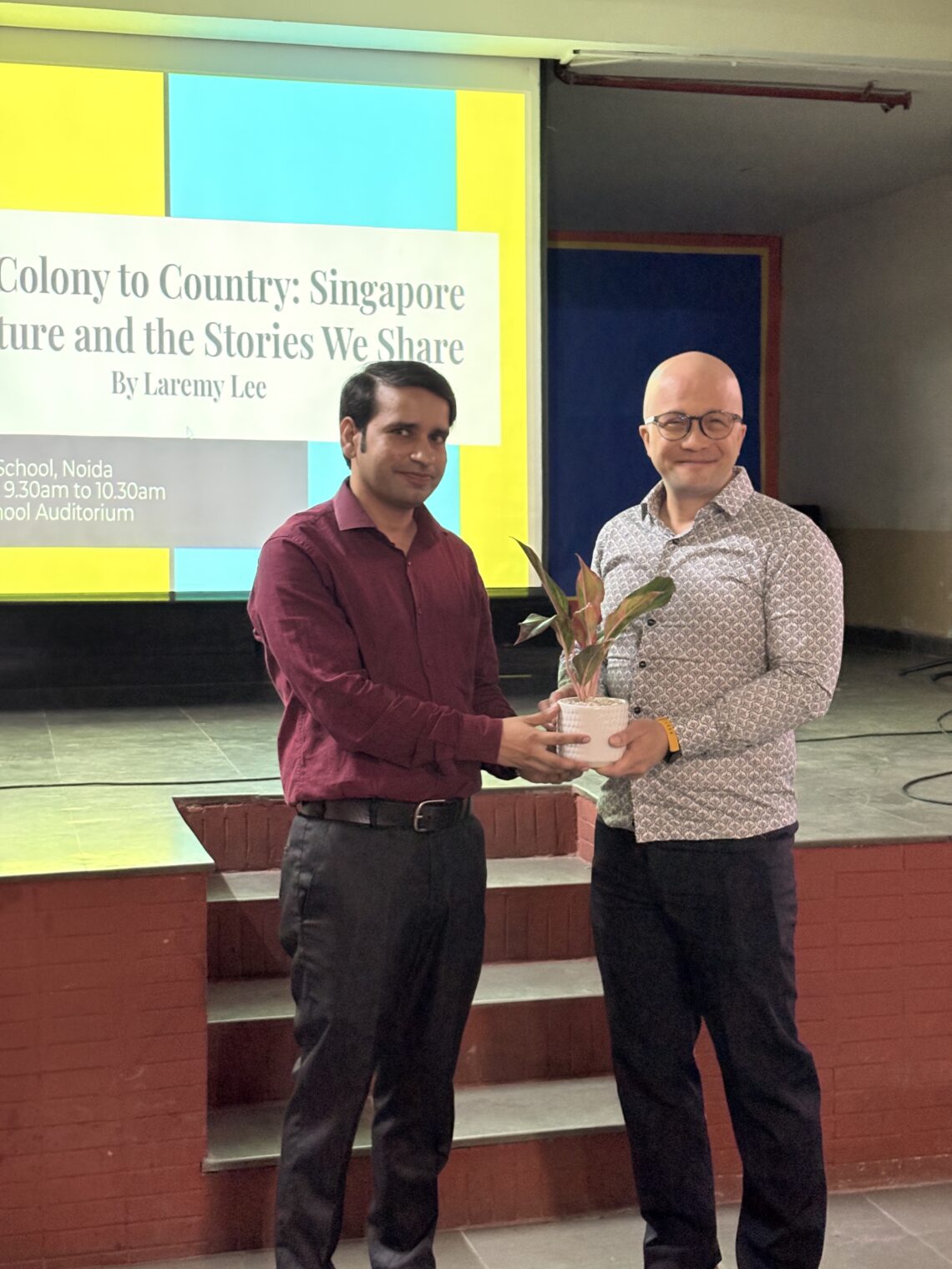 The Khaitan School, Noida, Hosts Singaporean Author Mr. Laremy Lee for an Inspiring Literary Interaction