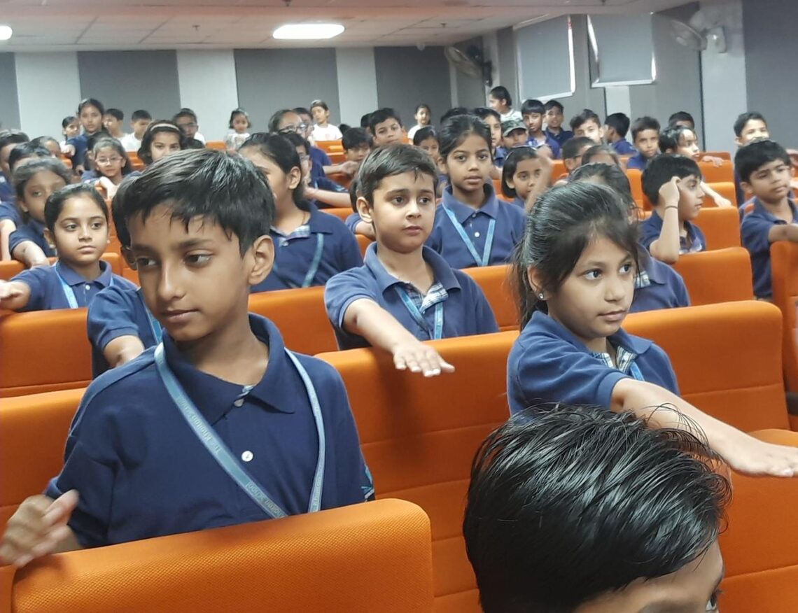The Khaitan School Grade 4H Celebrates Labour Day Through a Meaningful Class Assembly
